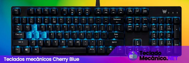 teclado mecanico cherry blue